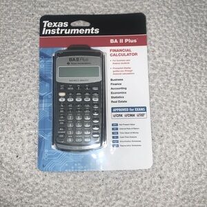 Brand new in pack unopened Texas Instruments BA II Plus Business Analyst